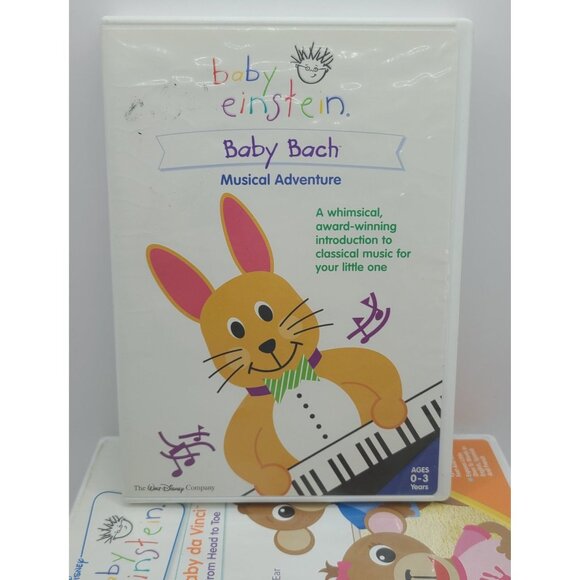 Disney Baby Einstein 5-DVD Collection: Baby Bach Baby Da Vinci My First Signs - Picture 5 of 10